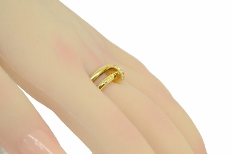 Cartier Juste Un Clou Ring 18k Yellow Gold Nail Size 53 B/P '22 B4216953