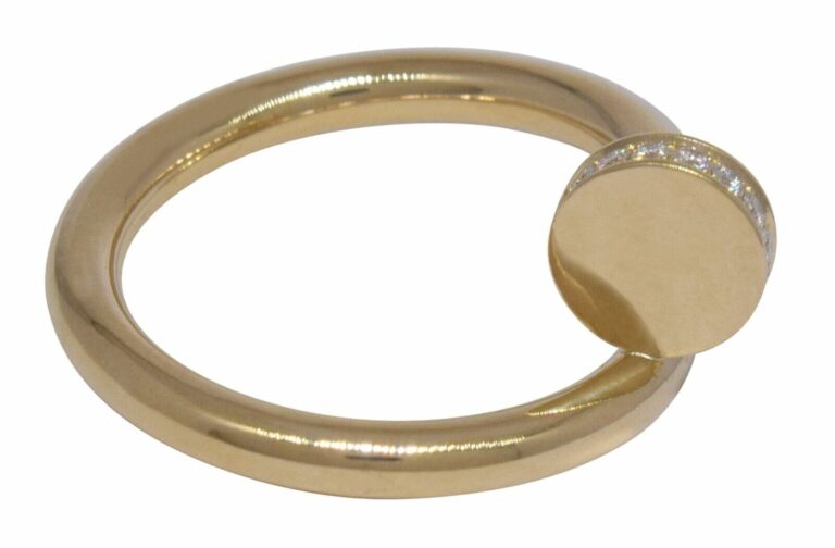 Cartier Juste Un Clou Ring 18k Yellow Gold Nail Size 53 B/P '22 B4216953