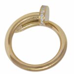 Cartier Juste Un Clou Ring 18k Yellow Gold Nail Size 53 B/P '22 B4216953