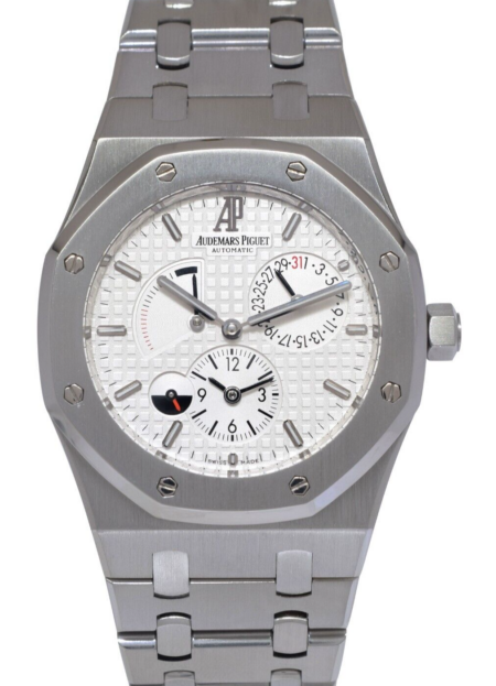 Audemars Piguet Royal Oak Steel Dual Time 39mm Watch B/P 26120ST.OO.1220ST.01