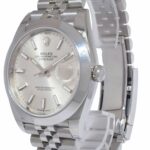 Rolex Datejust 41 Steel Silver Dial Jubilee Bracelet Mens Watch +Card '21 126300