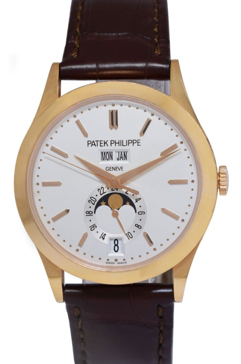 Patek Philippe 5396 18k Rose Gold Annual Calendar 38mm Mens Watch B/P '15 5396R