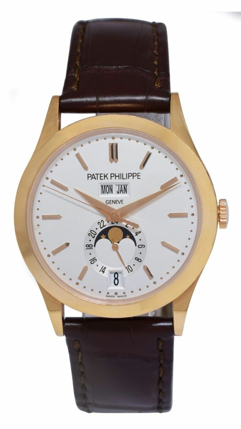 Patek Philippe 5396 18k Rose Gold Annual Calendar 38mm Mens Watch B/P '15 5396R