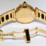 Cartier Pasha 18k Yellow Gold 
Leather Mens 38mm Automatic Watch Ref. 1989