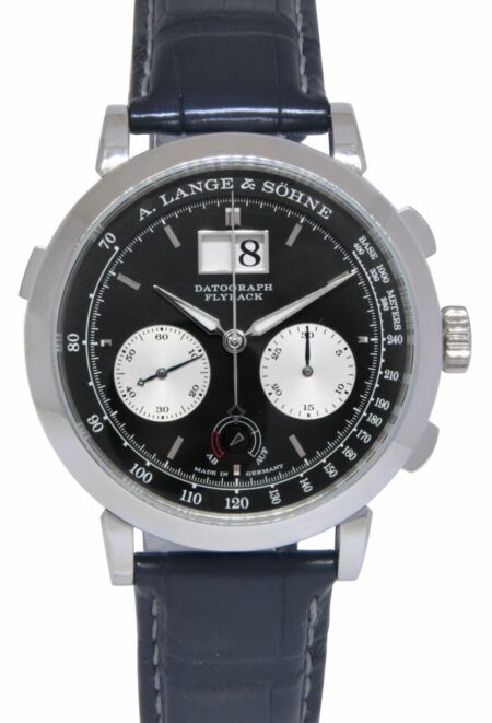 A. Lange 
Sohne Datograph Flyback Chronograph Platinum 41mm Watch B/P 405.035