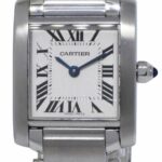 Cartier Tank Francaise Small Stainless Steel Ladies Quartz 20mm Watch 2384