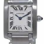 Cartier Tank Francaise Small Stainless Steel Ladies Quartz 20mm Watch 2384