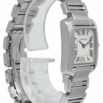 Cartier Tank Francaise Small Stainless Steel Ladies Quartz 20mm Watch 2384