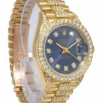 Rolex Datejust President 18k Yellow Gold 
Diamond Ladies 26mm Watch E 69178