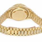 Rolex Datejust President 18k Yellow Gold 
Diamond Ladies 26mm Watch E 69178