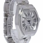 Cartier Roadster XL GMT Steel Silver Dial Mens Automatic Watch W62032X6 2722