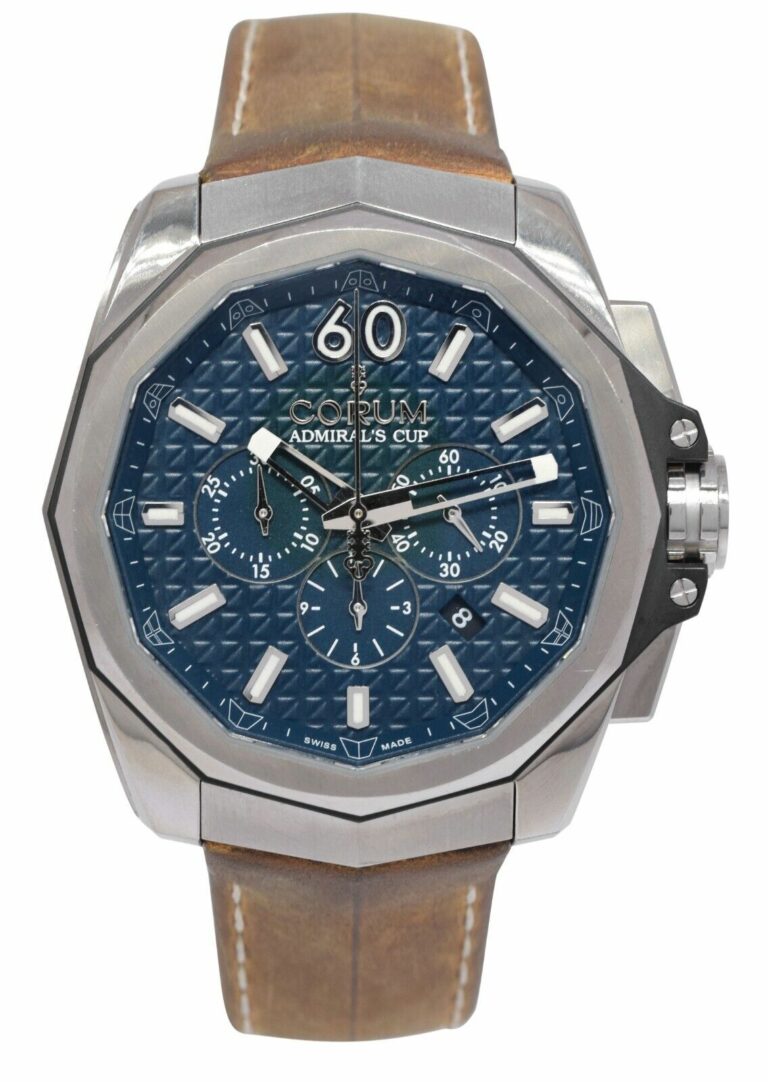 Corum Admiral's Cup AC-One Chronograph Titianium/Steel 45mm Watch 01.0116