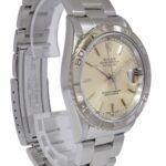 Rolex Datejust Thunderbird Turnograph Steel Mens 36mm Watch W 16264