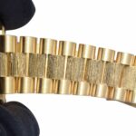 Rolex Day-Date President Bark 18k Yellow Gold Diamond Dial 36mm Watch '80 18078