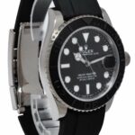 NEW Rolex Yacht-Master 42mm 18kt White Gold Men's Oysterflex Watch B/P 24 226659