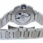 Cartier Ballon Bleu XL 44mm Chronograph Steel Mens Automatic Watch W6920002 3109