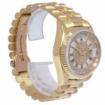 Rolex Day-Date President 18k Yellow Gold MOP Diamond Dial Watch T 18238