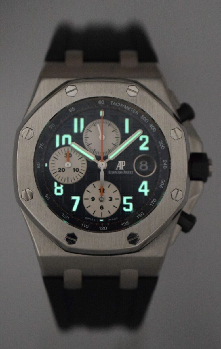 Audemars Piguet Royal Oak Offshore Steel Blue 42mm Watch 26470ST.OO.A027CA.01