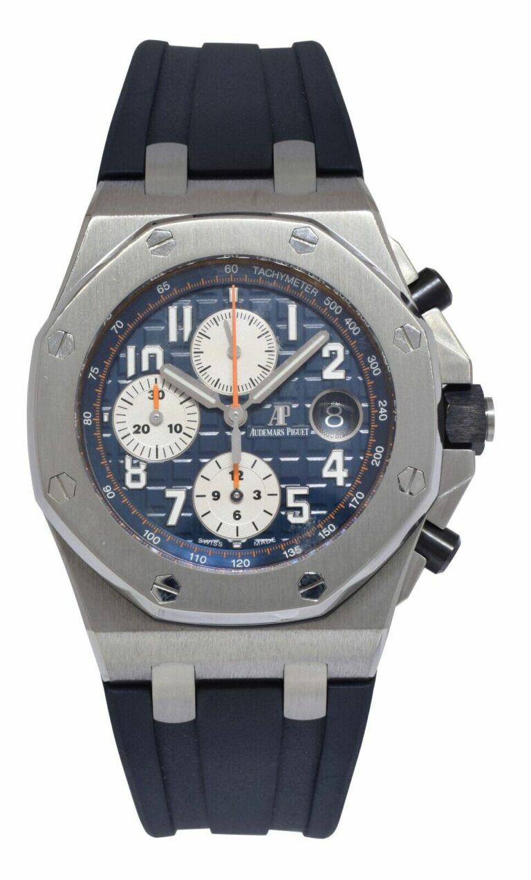 Audemars Piguet Royal Oak Offshore Steel Blue 42mm Watch 26470ST.OO.A027CA.01