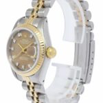 Rolex Datejust 18k Yellow Gold/Steel Champagne Diamond Ladies 26mm Watch 69173