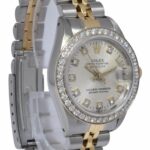 Rolex Datejust 18k Yellow Gold/Steel Diamond Dial/Bezel 26mm Watch '84 69173