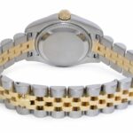 Rolex Datejust 18k Yellow Gold/Steel Champagne Index Ladies 26mm Watch Z 179173