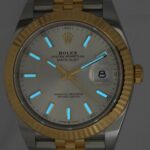 Rolex Datejust 41 18k Yellow Gold/Steel Silver Dial Jubilee Watch +Card 126333