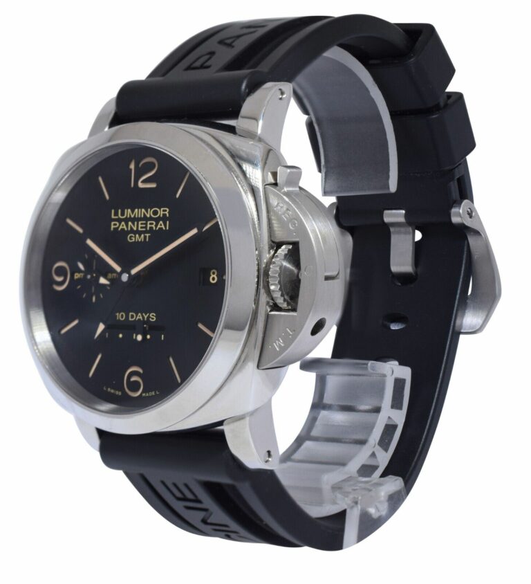 Panerai Luminor GMT PAM 533 Steel 10 Days Power Reserve 44mm Watch B/P PAM00533