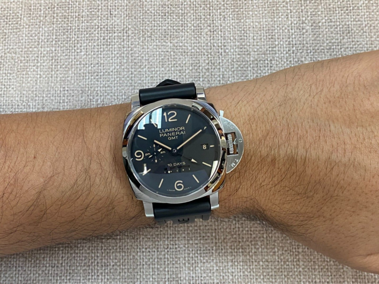 Panerai Luminor GMT PAM 533 Steel 10 Days Power Reserve 44mm Watch B/P PAM00533