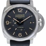 Panerai Luminor GMT PAM 533 Steel 10 Days Power Reserve 44mm Watch B/P PAM00533