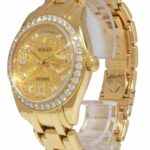 Rolex Masterpiece 18k Yellow Gold Champagne Jubilee Diamond 39mm Watch B/P 18948